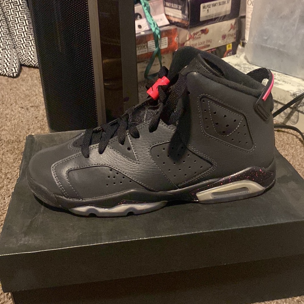 BRAND NEW . Air Jordan 6 retro GG . US 6.5 Y π - Picture 4 of 4